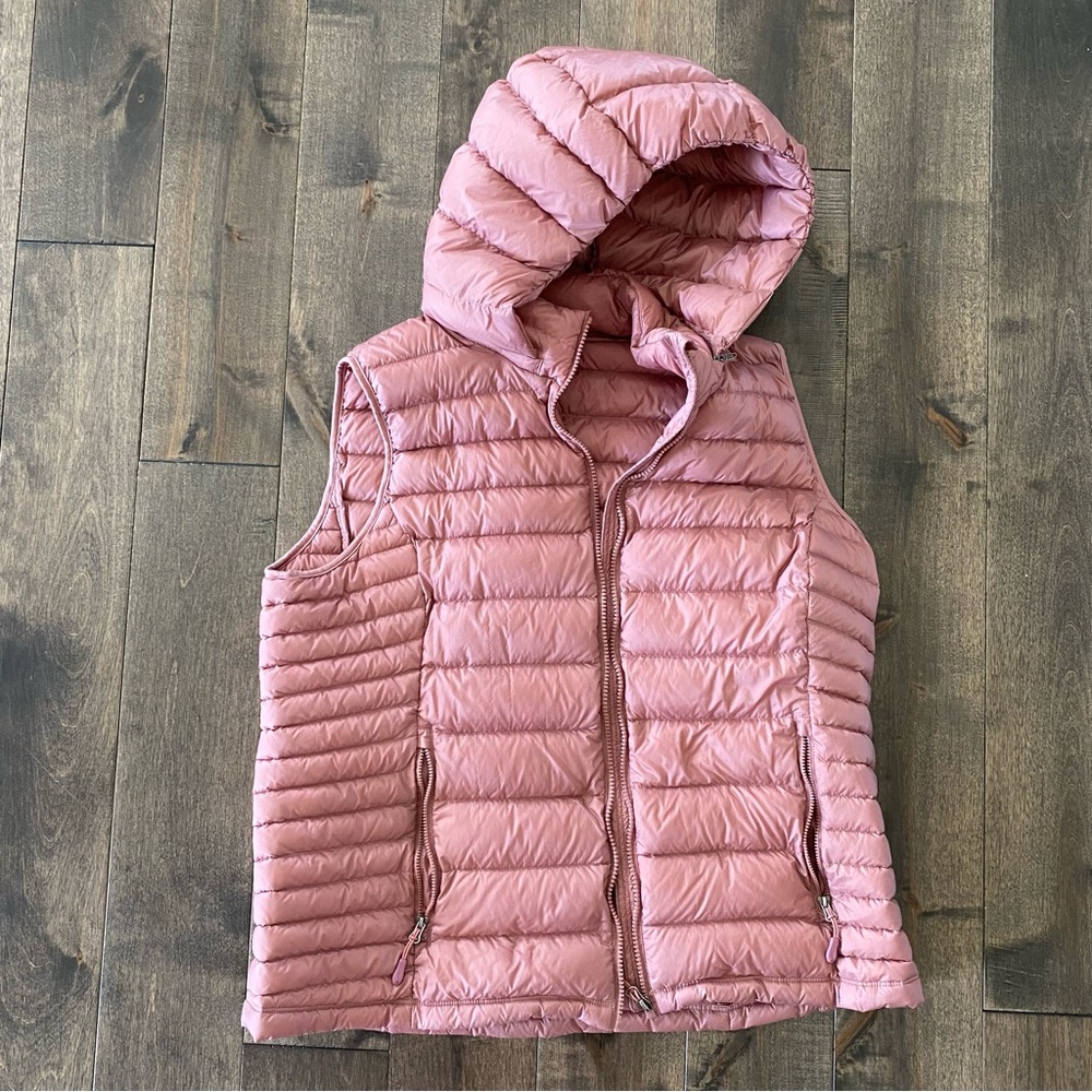 32 degree pink puffer vest